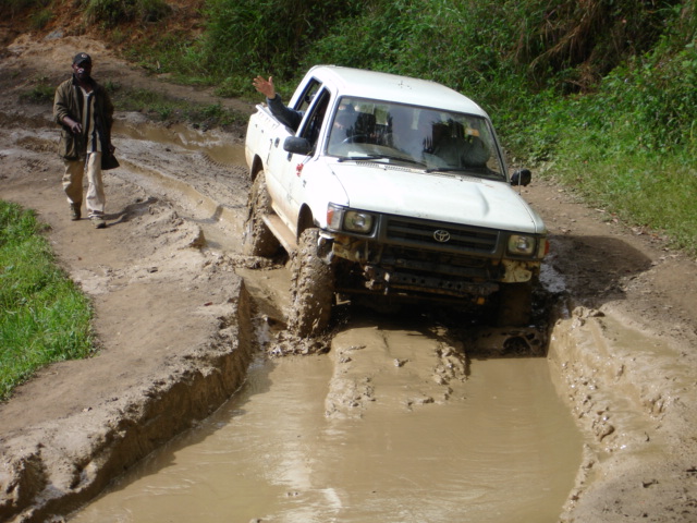 The access roads leading to Papua New Guinea's Eastern Highlands coffee growing region are a muddy impasse