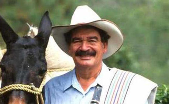 Colombian Coffee Farmer Pop Icon Juan Valdez